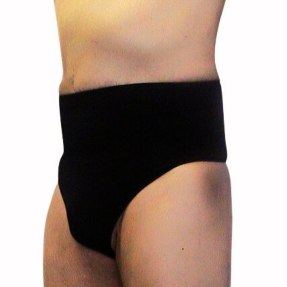 BfM Mens Mid Waist Tummy Control Thong Underwear - Picture 2 of 7